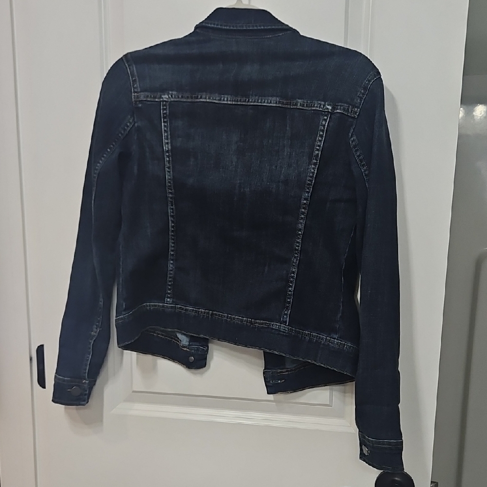 Caslon Dark Blue Denim Jacket - Picture 3 of 3